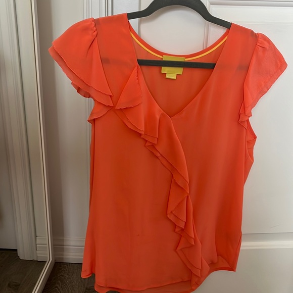 Anthropologie Short Sleeve Top - Picture 1 of 5